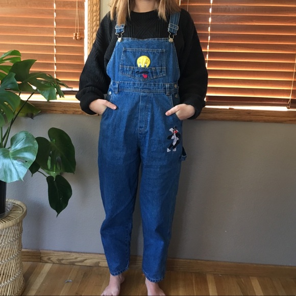 Vintage Denim - VTG Looney Tunes Overalls